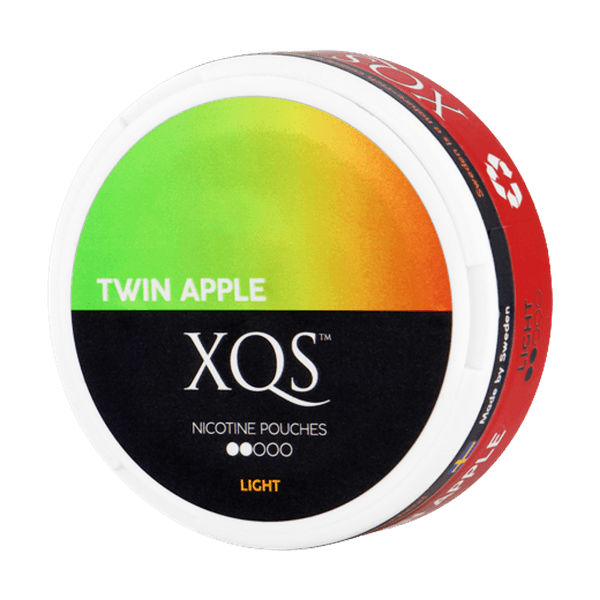 XQS Twin Apple Light nicotinezakjes