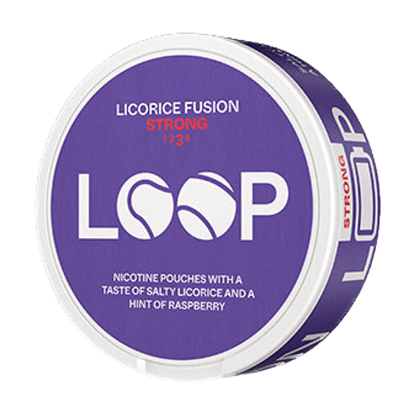 LOOP Licorice Fusion Strong nicotinezakjes