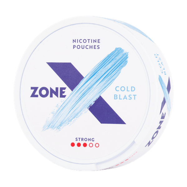 ZoneX Cold Blast Strong nikotinpárnák