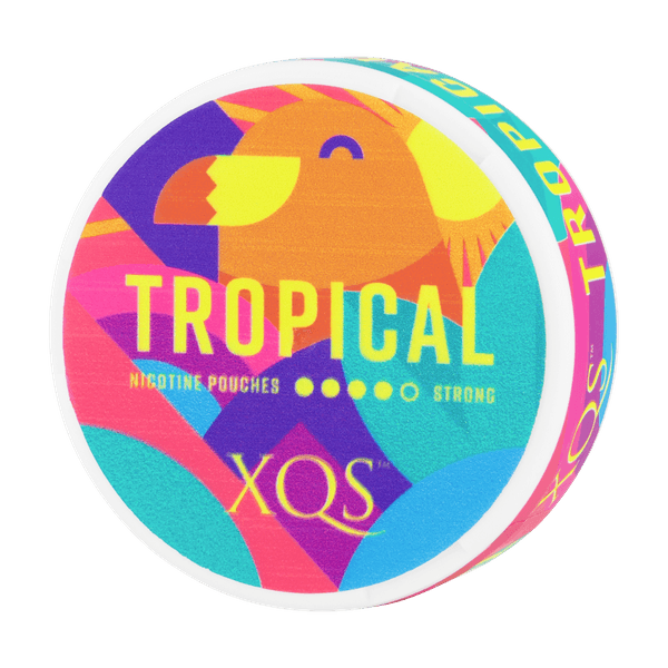 XQS Tropical Strong nicotinezakjes