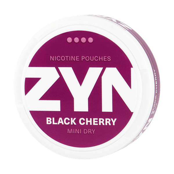 Pouches de nicotina ZYN Black Cherry 6mg