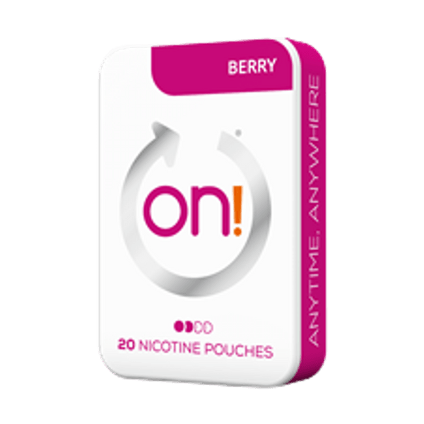 on! Berry 3mg nicotinezakjes