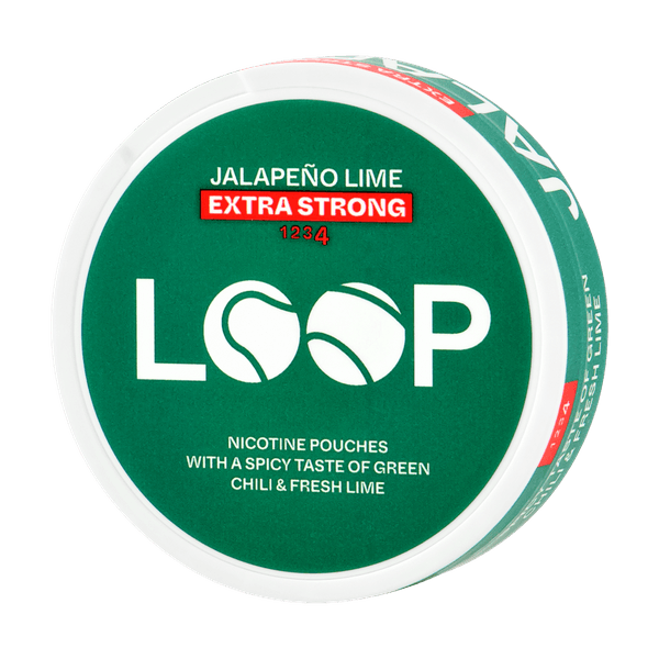 LOOP Jalapeno Lime Extra Strong nicotinezakjes