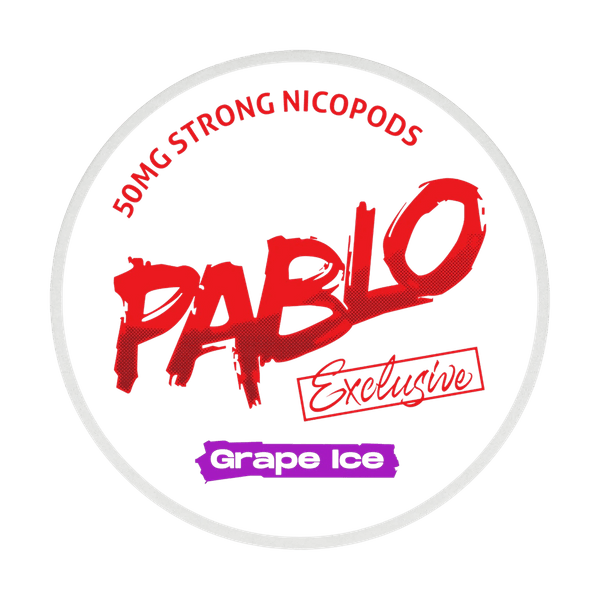 PABLO Exclusive Grape Ice nicotinezakjes