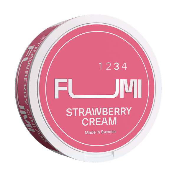 FUMI Strawberry Cream Strong nicotinezakjes