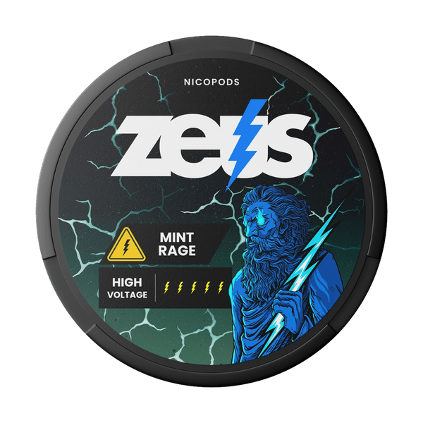 Zeus Mint Rage nikotinpárnák