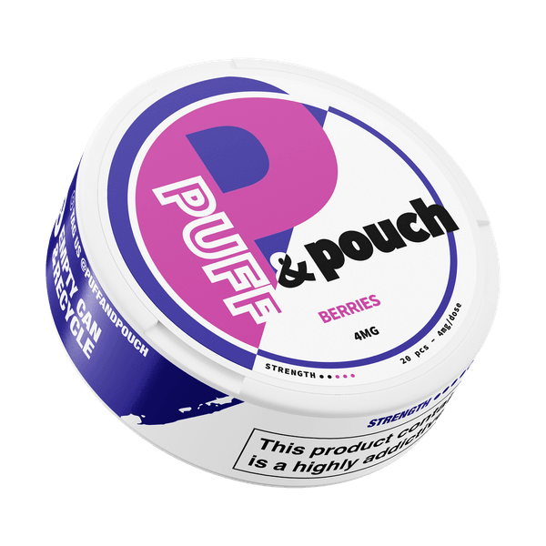 Puff and Pouch Berries 4mg nicotinezakjes