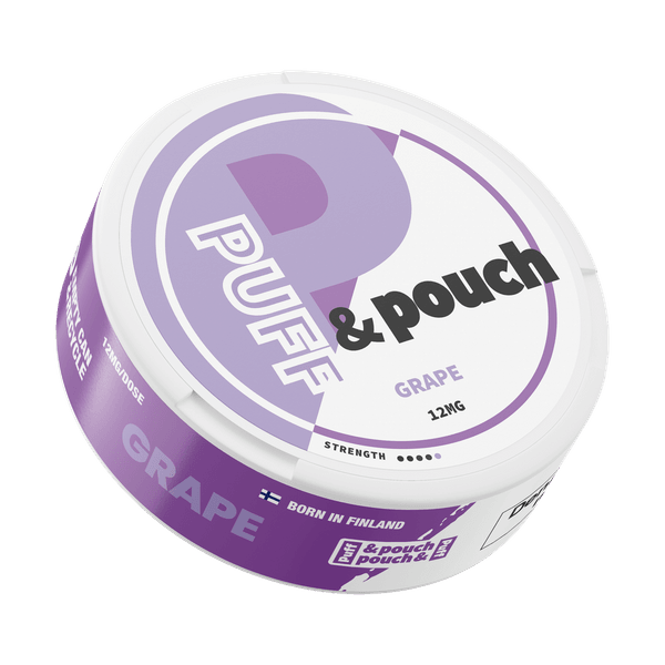 Puff and Pouch Grape Strong 12mg nicotinezakjes