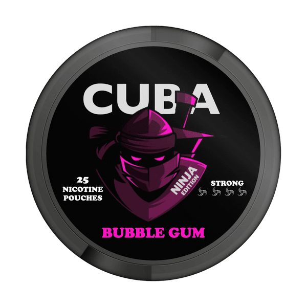 CUBA Ninja Bubblegum nicotinezakjes