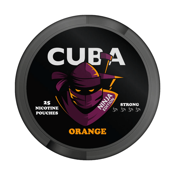CUBA Ninja Orange nicotinezakjes