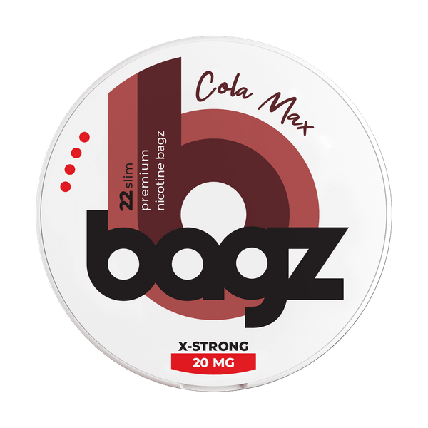 Bagz Cola 8mg nicotinezakjes