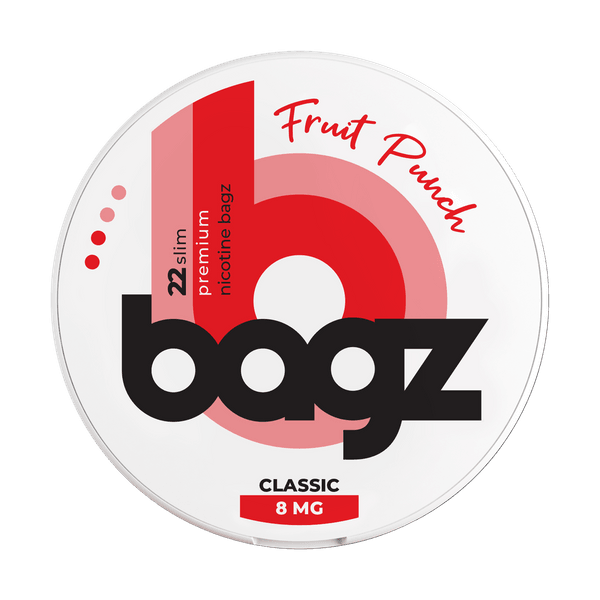 Bagz Fruit Punch 8mg nicotinezakjes
