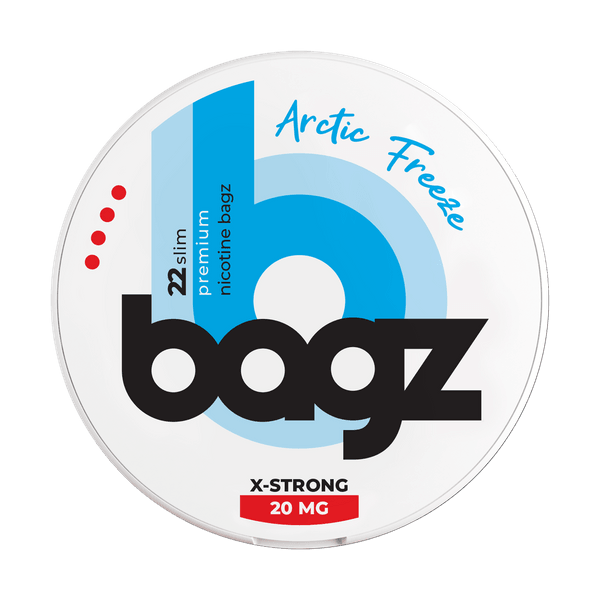 Bagz Arctic Freeze Max 20mg nikotinpárnák