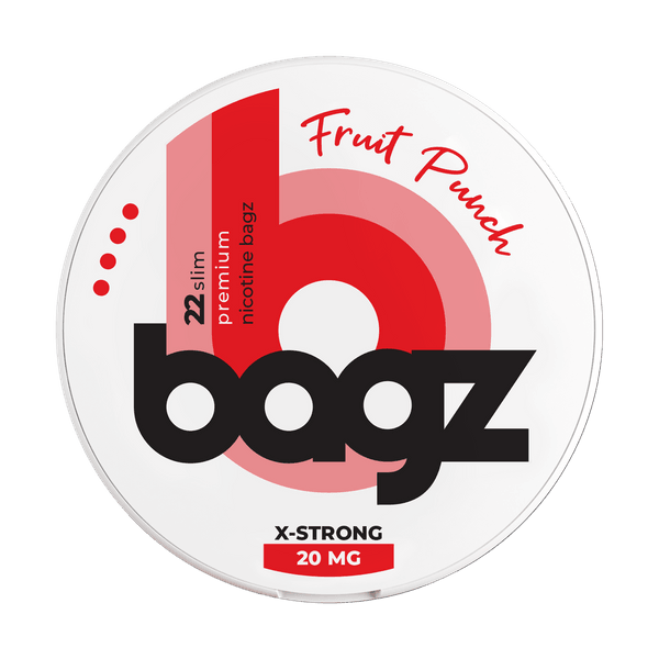 Bagz Fruit Punch Max 20mg nicotinezakjes
