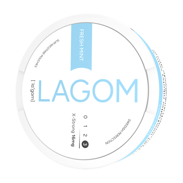 LAGOM Fresh Mint 16mg nikotinpárnák