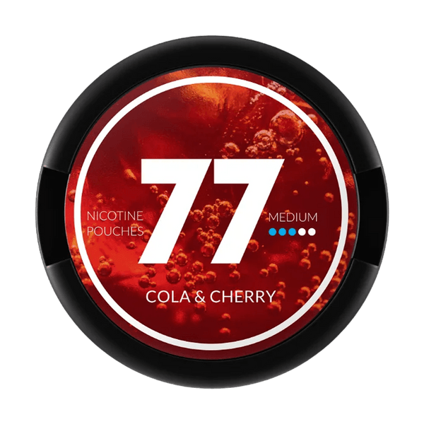 77 Cola Cherry Medium nicotinezakjes