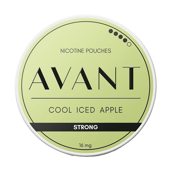 Avant Cool Iced Tea Apple Strong nicotinezakjes