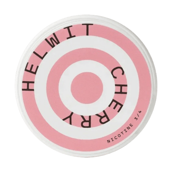 Helwit Cherry Slim 9mg nikotinportioner
