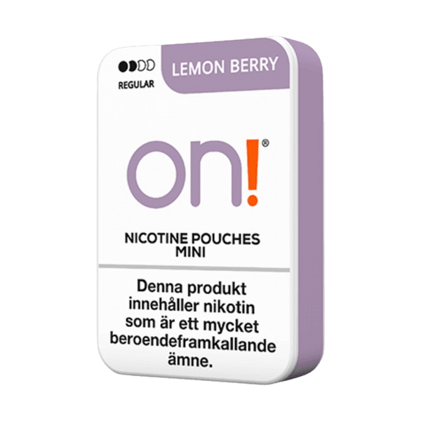 on! Lemon Berry 9mg nicotinezakjes