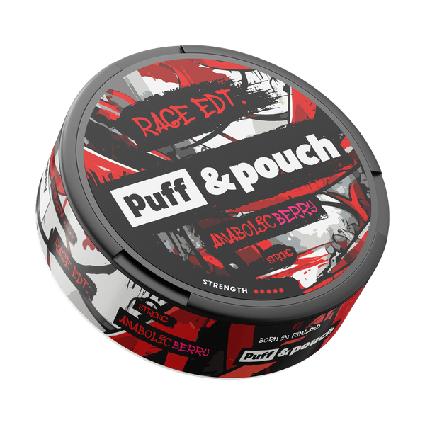 Puff and Pouch Puff & Pouch Anabolic Berry nicotinezakjes
