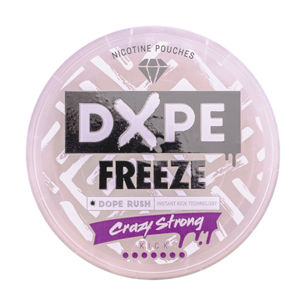 DXPE Freeze Crazy Strong nikotinpárnák