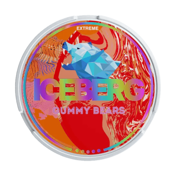 ICEBERG Gummy Bears Extreme nicotinezakjes