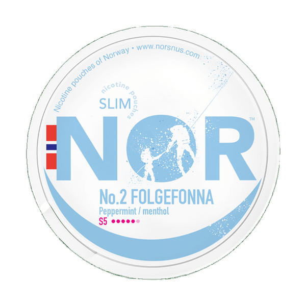 NOR NOR No.2 Folgefonna nikotinpárnák