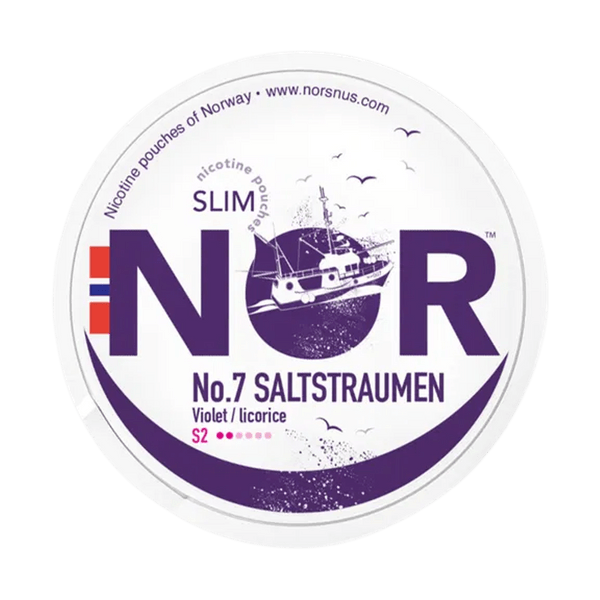 NOR NOR No.7 Saltstraumen nicotinezakjes