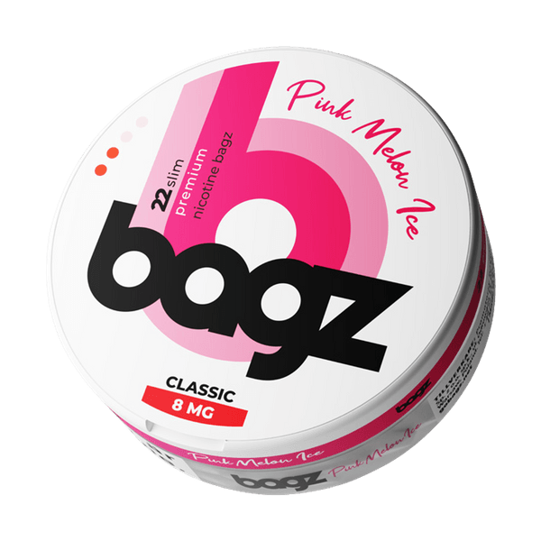 Pouches de nicotina Bagz BAGZ Pink Melon Ice 8mg