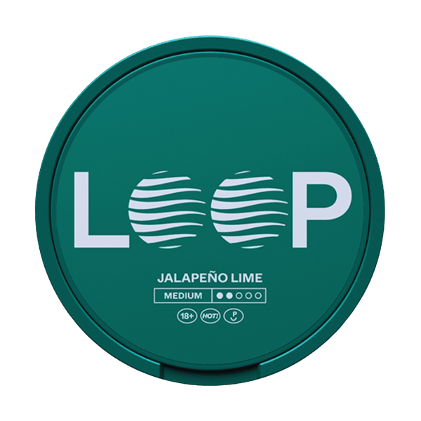 LOOP LOOP Jalapeno Lime Medium nicotinezakjes