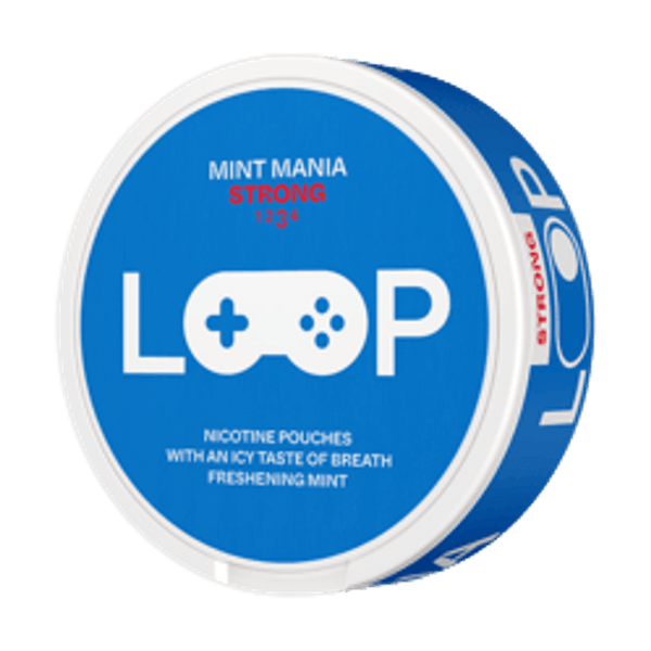 LOOP Mint Mania Strong nikotinpárnák