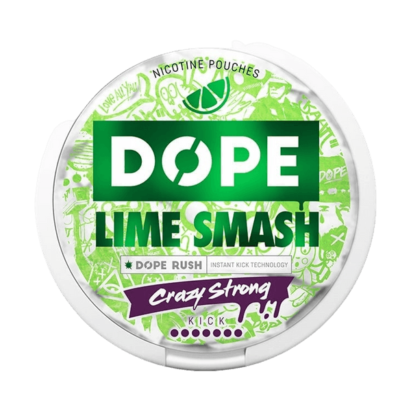 Pouches de nicotina DXPE DXPE Lime Smash Crazy Strong
