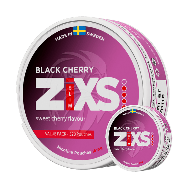 Pouches de nicotina ZIXS ZIXS Black Cherry Jumbo Can