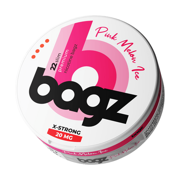 Pouches de nicotina Bagz BAGZ Pink Melon Ice 20mg