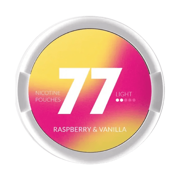 77 Raspberry & Vanilla nicotinezakjes