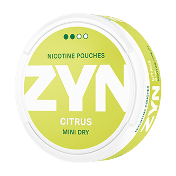 ZYN Citrus Mini Dry 3mg nicotinezakjes