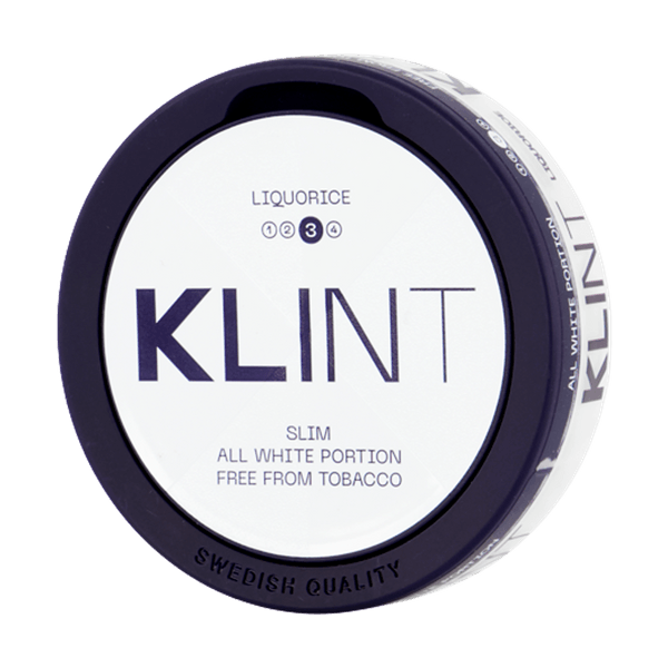 KLINT Liquorice nicotinezakjes