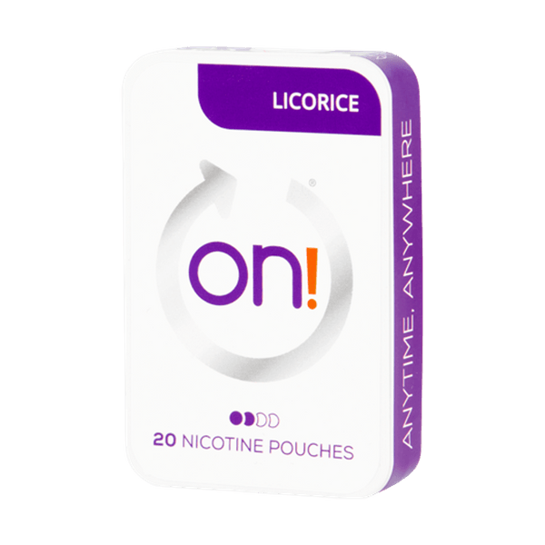 on! Liquorice 3mg nicotinezakjes
