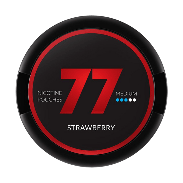 77 Strawberry Medium nicotinezakjes